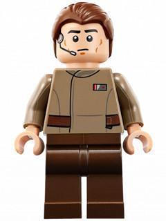 LEGO Minifigure -- Resistance Officer -  Headset (75131)-Star Wars / Star Wars Episode 7 -- SW0699 -- Creative Brick Builders
